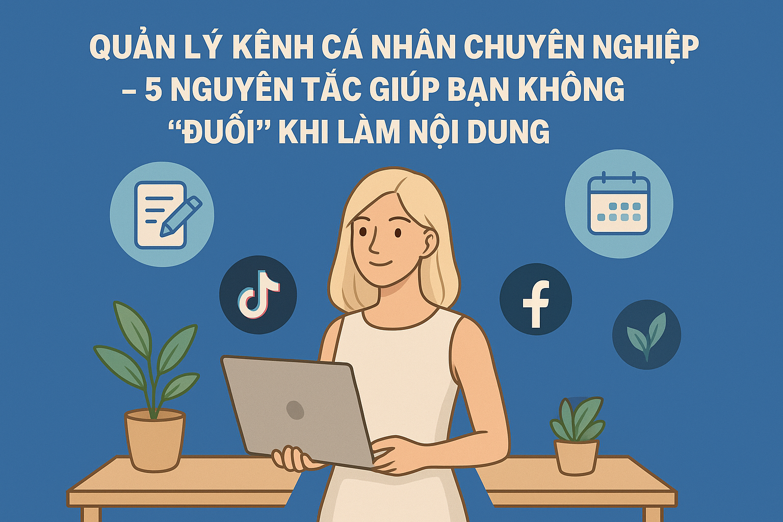Quản Lý Kênh Cá Nhân Chuyên Nghiệp – 5 Nguyên Tắc Giúp Bạn Không “Đuối” Khi Làm Nội Dung